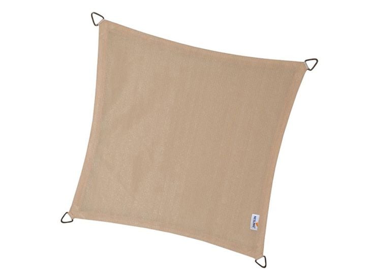 Platinum Coolfit 5x5m voile d'ombrage carrée - Sable