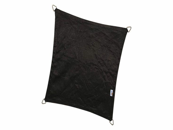 Platinum 3x5m Coolfit voile d'ombrage rectangulaire - Black