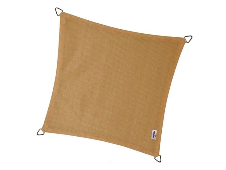 Platinum Coolfit 3,6 x 3,6m voile d'ombrage carrée - Sable