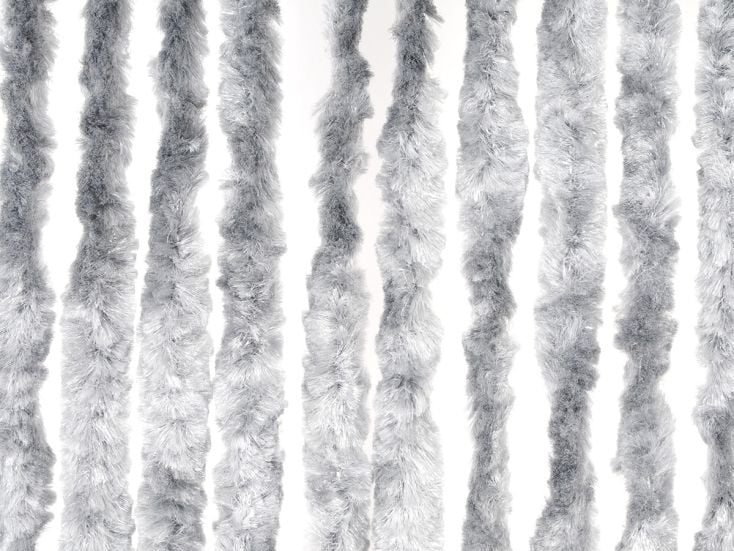 Obelink rideau chenille 185 x 56 gris