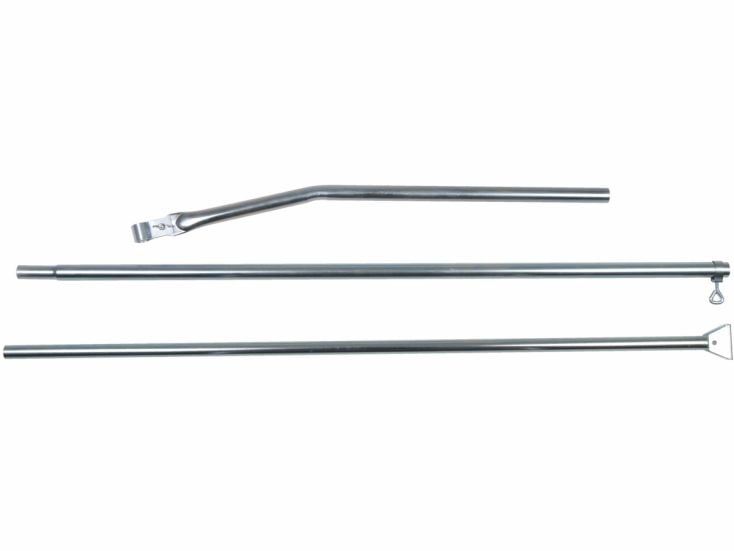 Obelink barre arrière de soutien en acier 22 mm - 250 cm