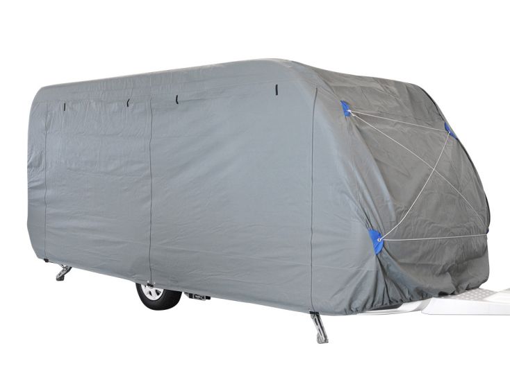 Housse de protection pour pneus de caravane 2x pièces gris