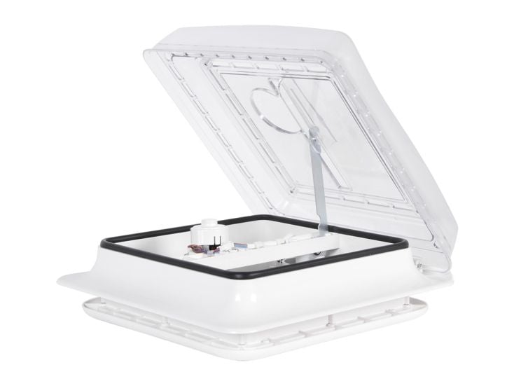 Obelink Panorama 28 x 28 lanterneau transparent avec ventilateur