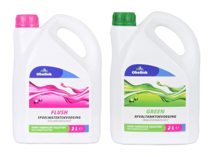 Obelink Green Toilet additif pour réservoir d'eaux usées et de rinçage
