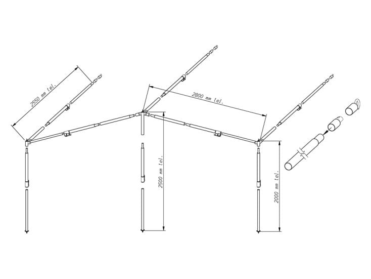 Piper armature solette PowerGrip aluminium 28 mm taille 8 - 10