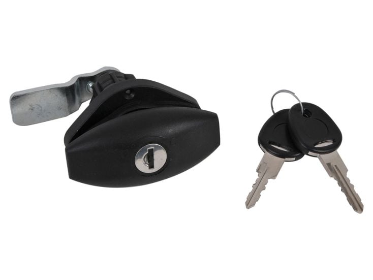 Obelink serrure coffre d'attelage ovale - Black