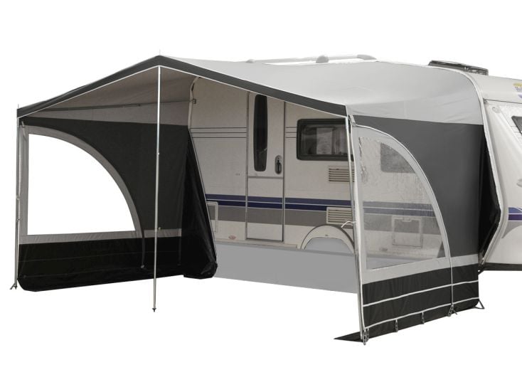 Obelink Panorama Grey 240 taille 10 (881 - 905 cm) solette de caravane