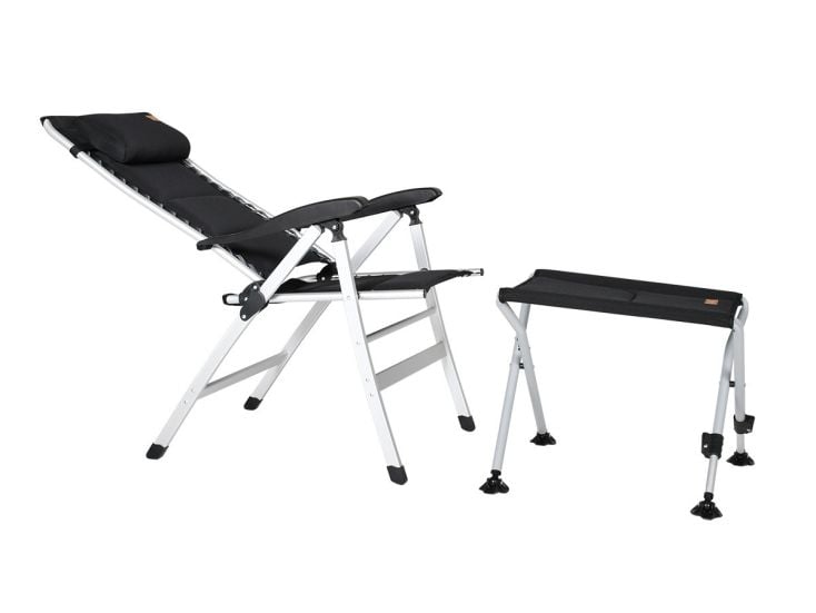 Obelink Pinto Soft fauteuil inclinable avec repose-pieds