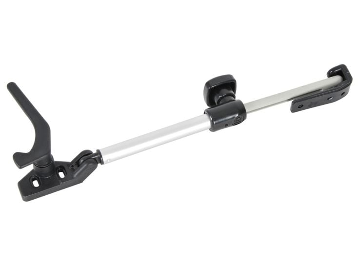 Obelink 16 cm compas fenêtre fixation à vis avec bouton rotatif - Droit