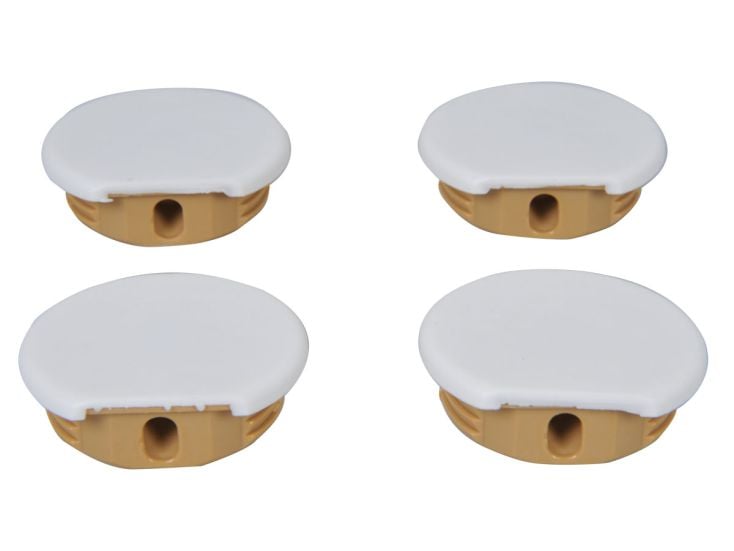 Obelink raccords d'angles ronds - White
