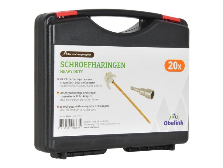 Obelink Heavy Duty piquets à vis