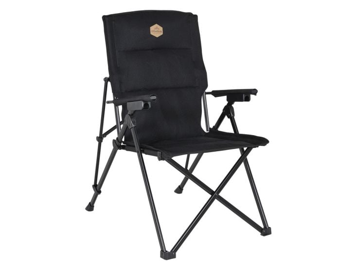 Obelink Sevilla 3D chaise pliante réglable - Noire