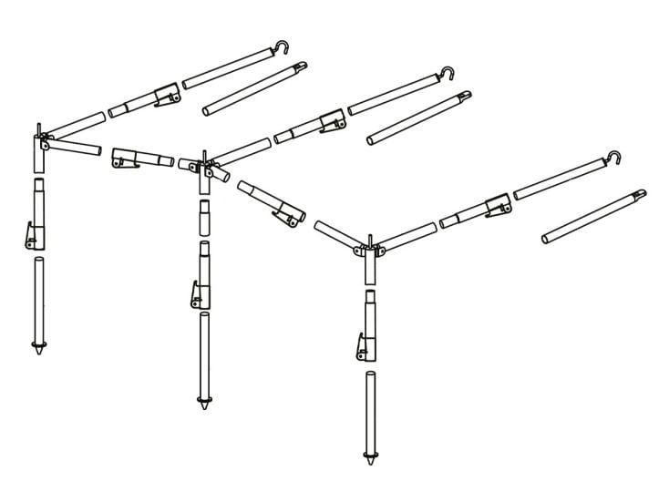 Obelink SwiftLock armature solette acier 25 mm taille 2 - 7