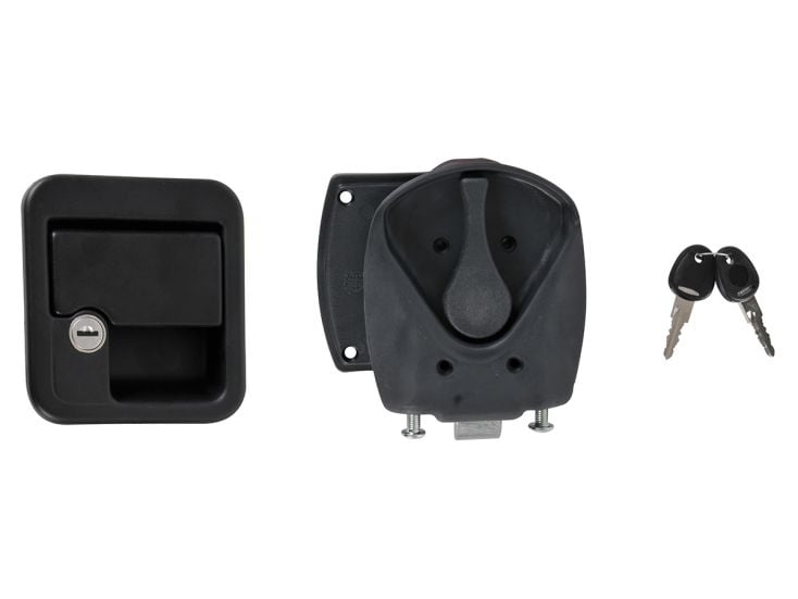 Obelink serrure de porte carrée - Black