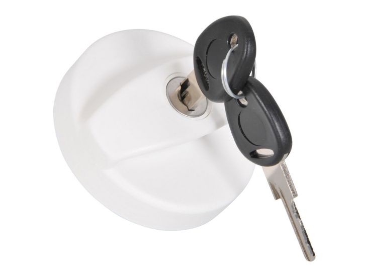 Obelink bouchon de remplissage d'eau blanc avec serrure