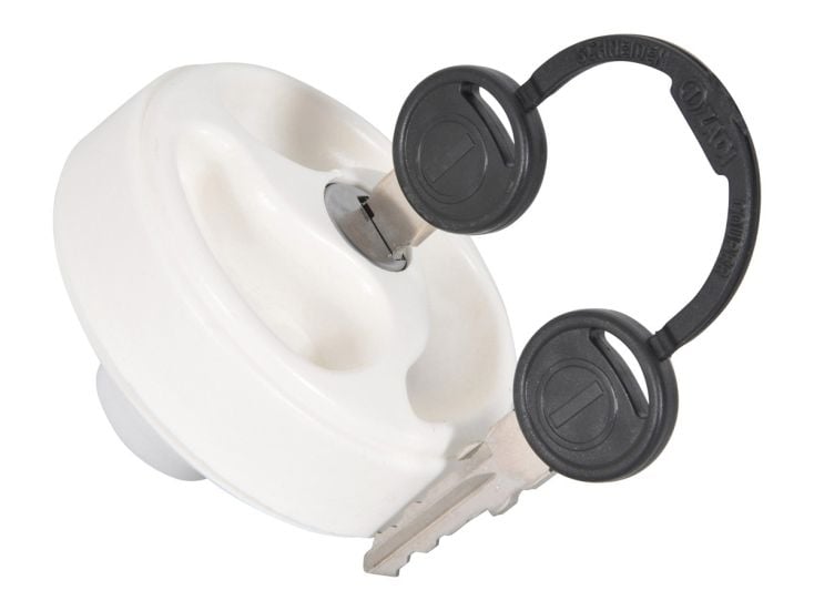 Obelink bouchon de remplissage d'eau blanc avec serrure Zadi