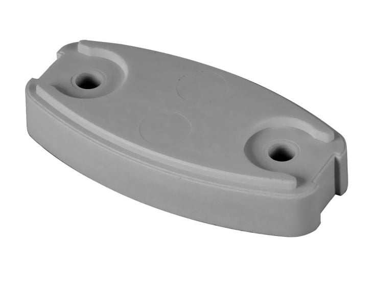 Plopp plaque inférieure pour bloc-porte - Grey