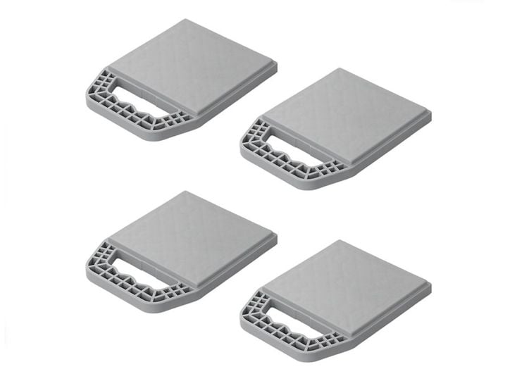 Plaques de support avec poignée – Set de 4