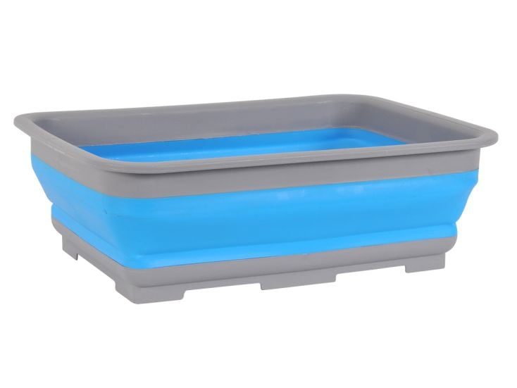 Bassine à vaisselle pliable