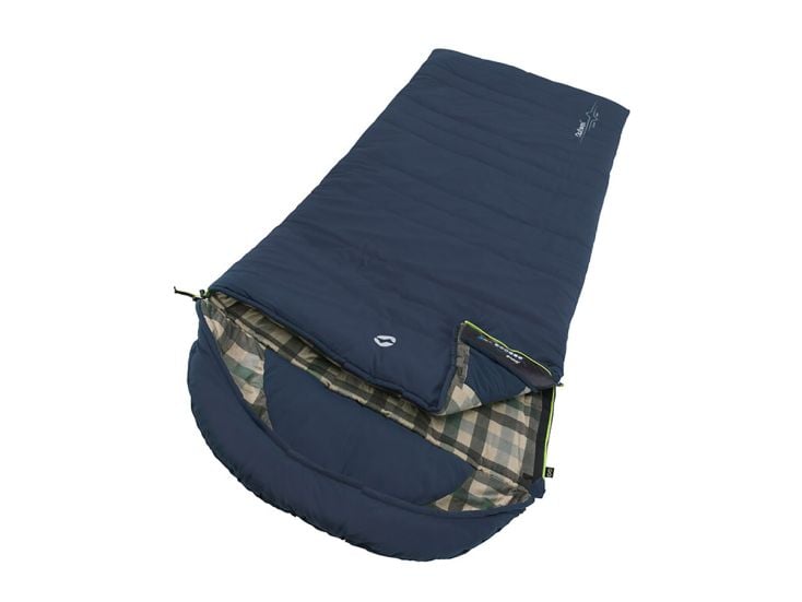 Outwell Camper Lux Deep Blue sac de couchage - droit