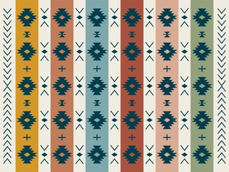 Obelink Aztec 340 x 250 cm tapis de sol