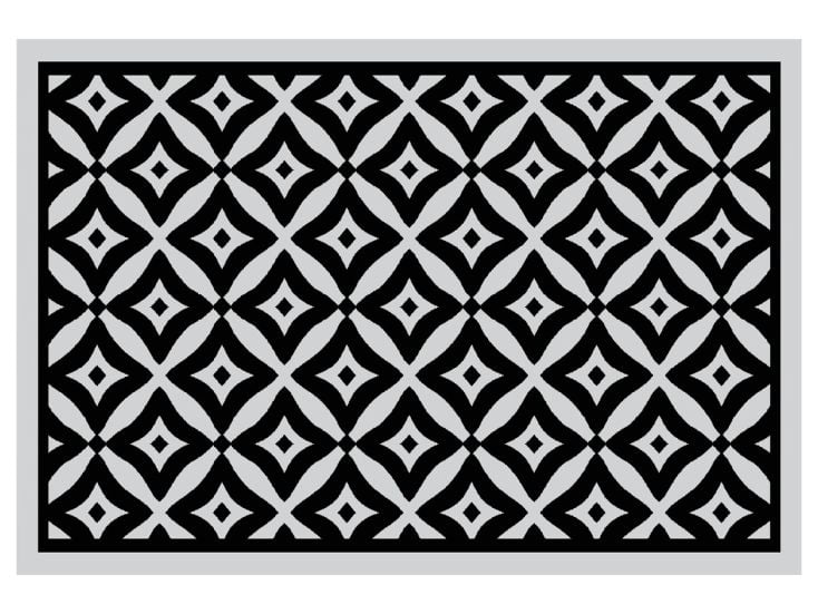 Obelink Patio Mat Cube 440 x 290 cm tapis de tente