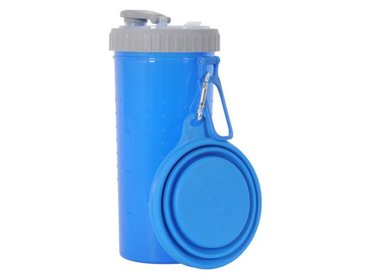 Bouteille pour chien à deux compartiments Pet