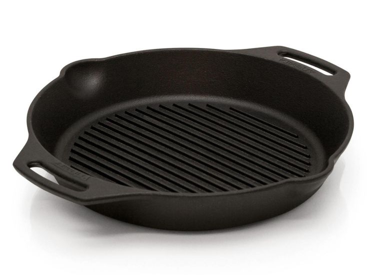 Petromax Skillet grill avec deux poignées Ø 30 cm en fonte