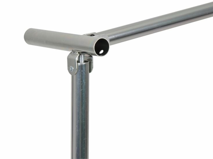 Piper pièce d'angle gauche armature auvent acier 28 mm
