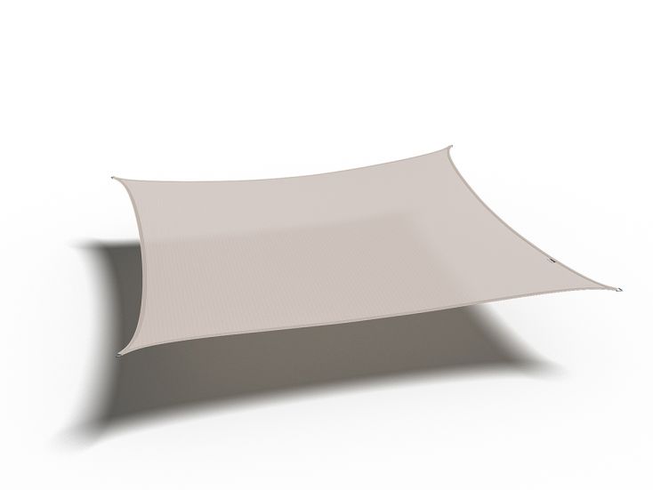 Platinum Coolfit 3,6 x 3,6m voile d'ombrage carrée - Greige