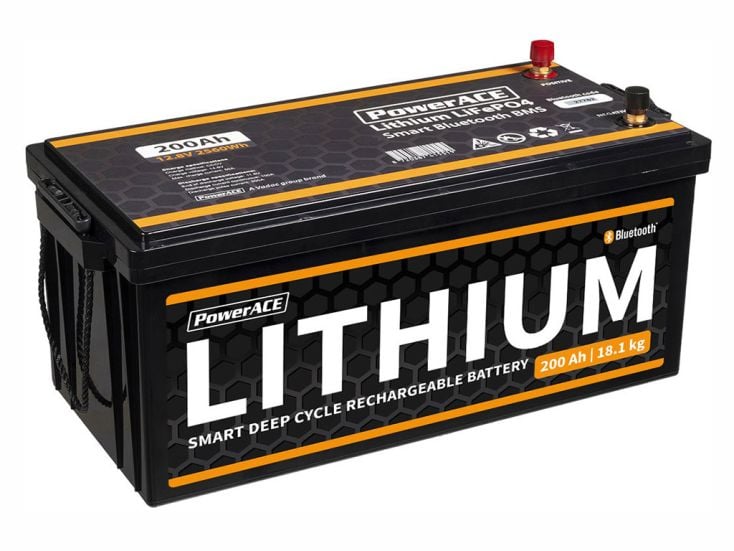 Powerace Lithium 200 Ah batterie
