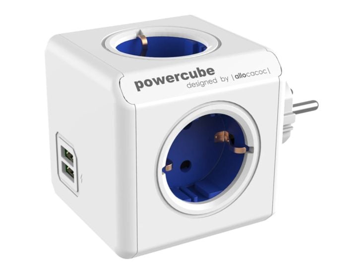 Multiprise PowerCube Original USB - Bleu