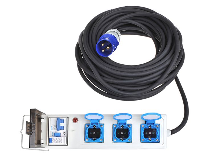 ProPlus multiprise tente/caravane pliante - 20 mètres