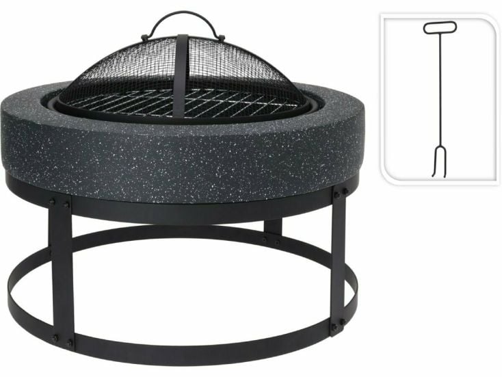 Pro Garden Ø 50,5 cm brasero pour barbecue