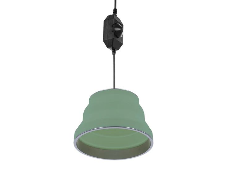 ProPlus Lampe suspendue en silicone vert Ø 20 cm