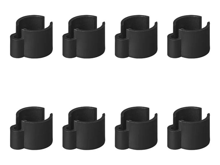 ProPlus clips pour câble noirs