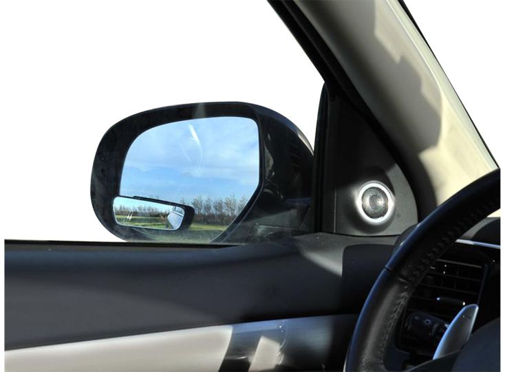 ProPlus rétroviseurs d'angle mort rectangulaire pour caravane