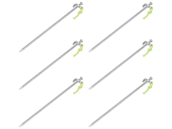 ProPlus piquets de roche Heavy avec crochet en L 40 cm