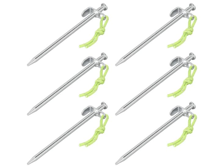 ProPlus piquets de roche Heavy avec crochet en L 20 cm