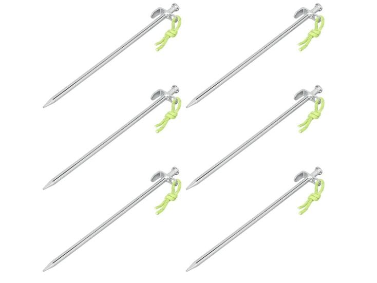 ProPlus piquets de roche Heavy avec crochet en L 30 cm