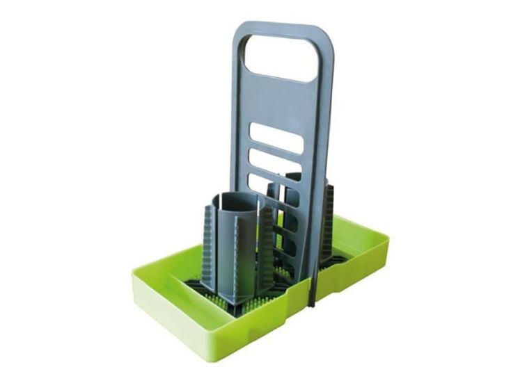 Porte-ustensiles de cuisine Purvario - Lime Anthracite