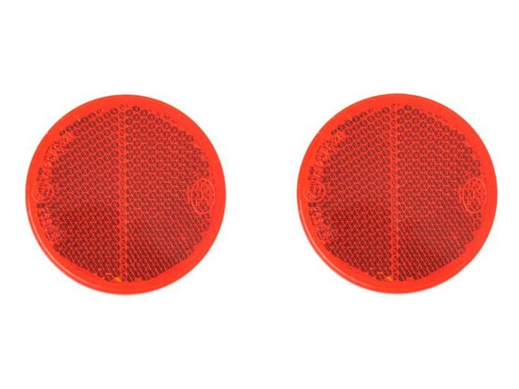 ProPlus catadioptre rond autocollant - Red
