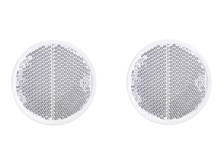 ProPlus catadioptre rond autocollant - White
