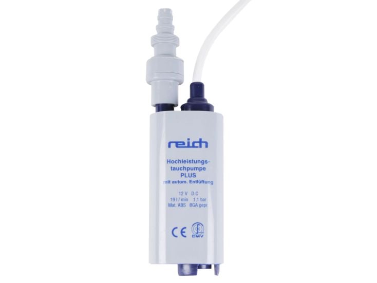 Reich pompe immergée 19L avec clapet anti-retour Reich pompe immergée 19L avec clapet anti-retour