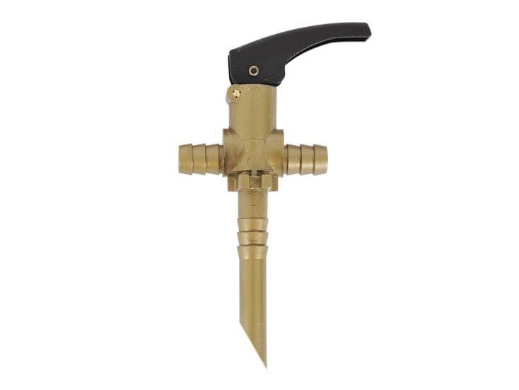 Robinet de vidange double en plastique Reich