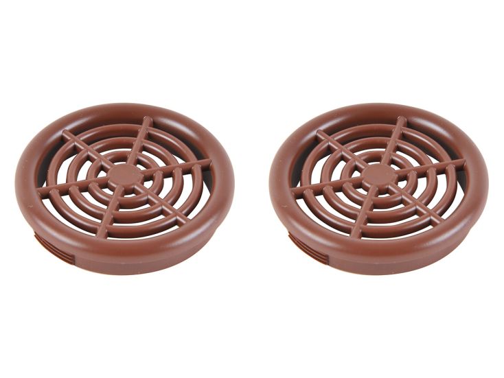 Grilles de ventilation à encastrer - Brown
