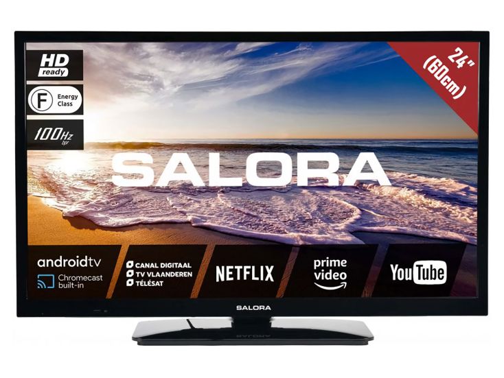 Salora 24" travel télévision Android
