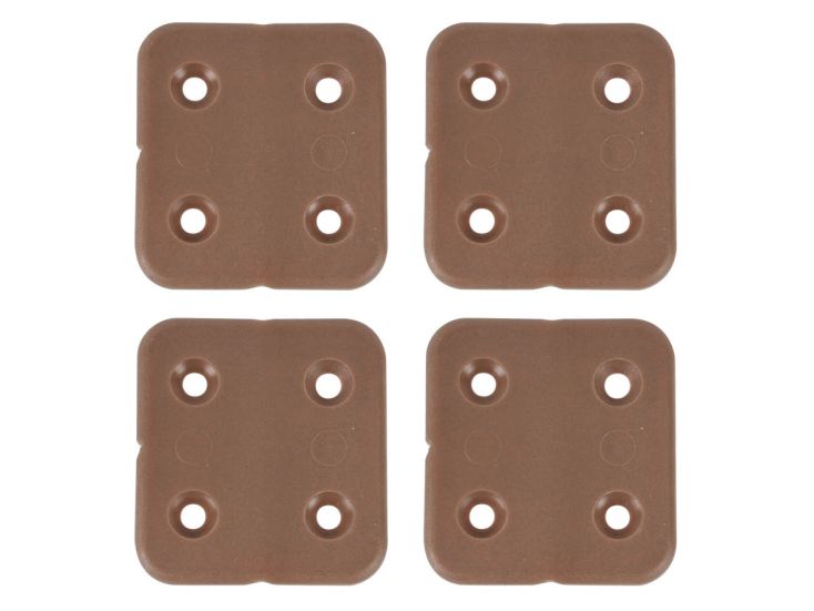 Charnières matière synthétique - Brown