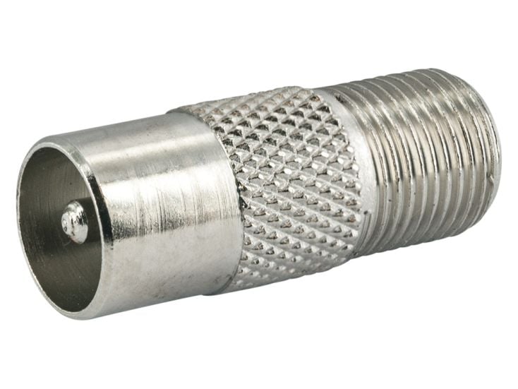 Schwaiger adaptateur coaxial mâle type F