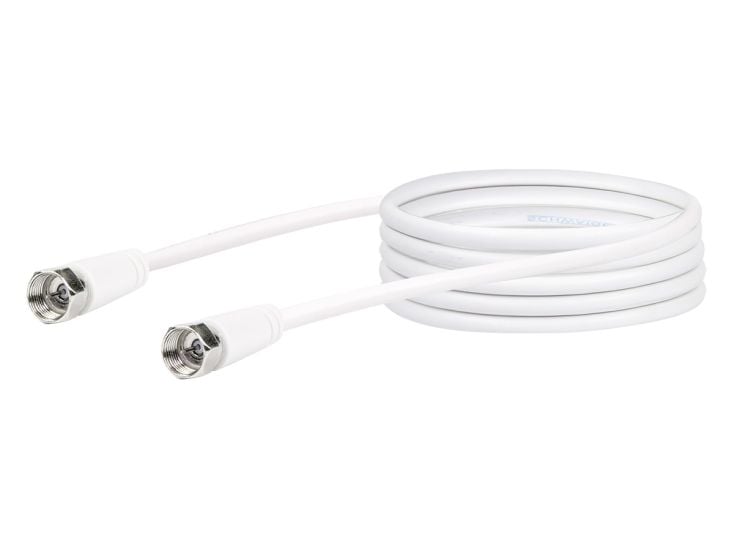 Schwaiger câble de connexion coaxial/satellite - 1,5 mètres.